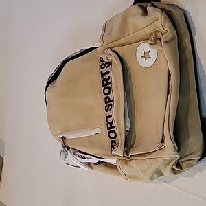 NWOT SportSport Canvas backpack